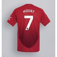 Manchester United Mason Mount #7 Hemmatröja 2024-25 Korta ärmar